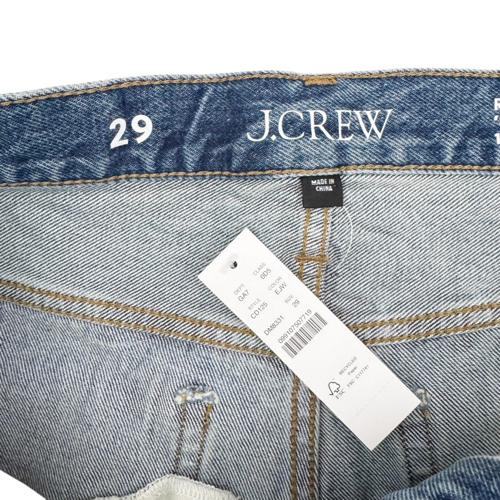 J Crew ‘84 Lower Rise Wide Leg Jean in Effie Wash | 29 NWT - Picture 4 of 13